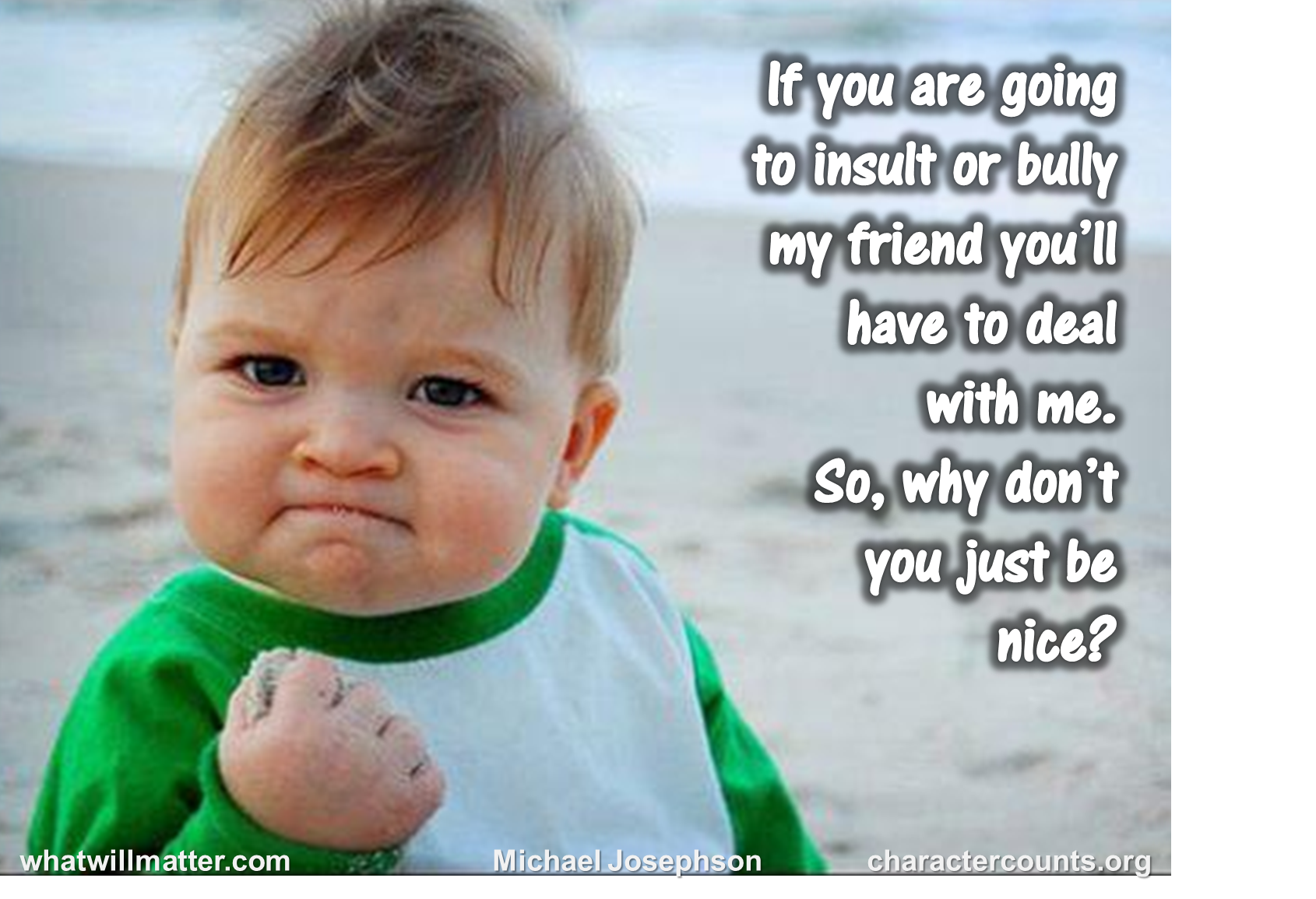 Anak lucu anti bully